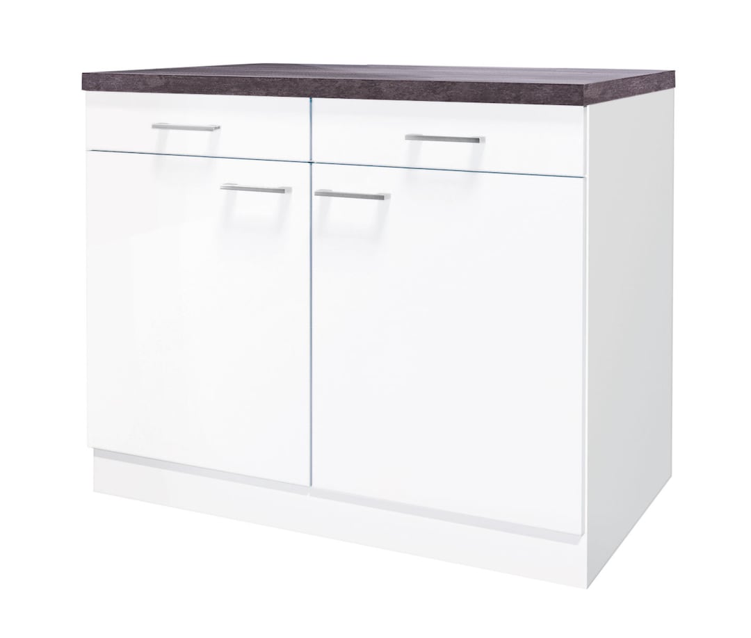 Unterschrank LUCCA weiß ca. 100 cm