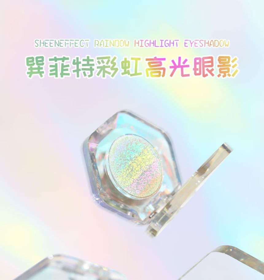 SheenEffect - Regenboog holografische 5-kleuren kameleon oogschaduw