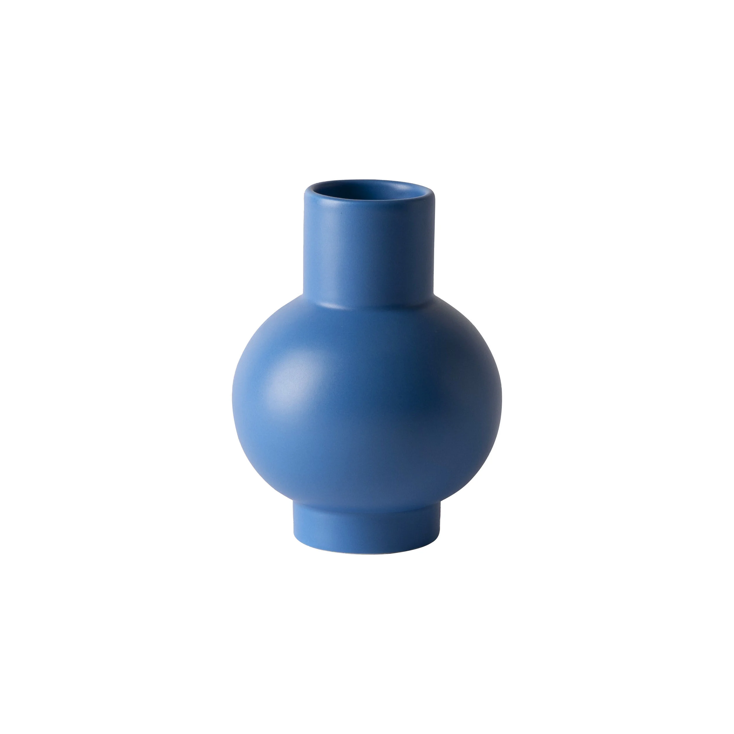 STRØM SMALL - Vase céramique | Bleu