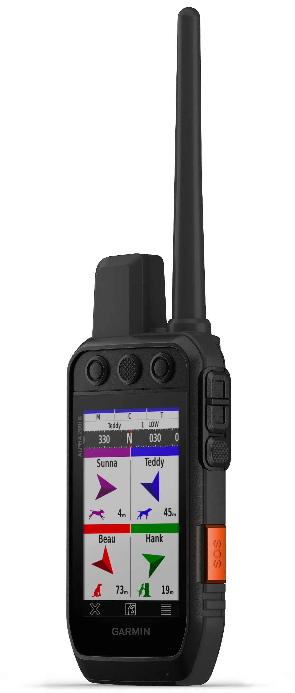 Garmin Alpha 200i Handheld Only Black-black