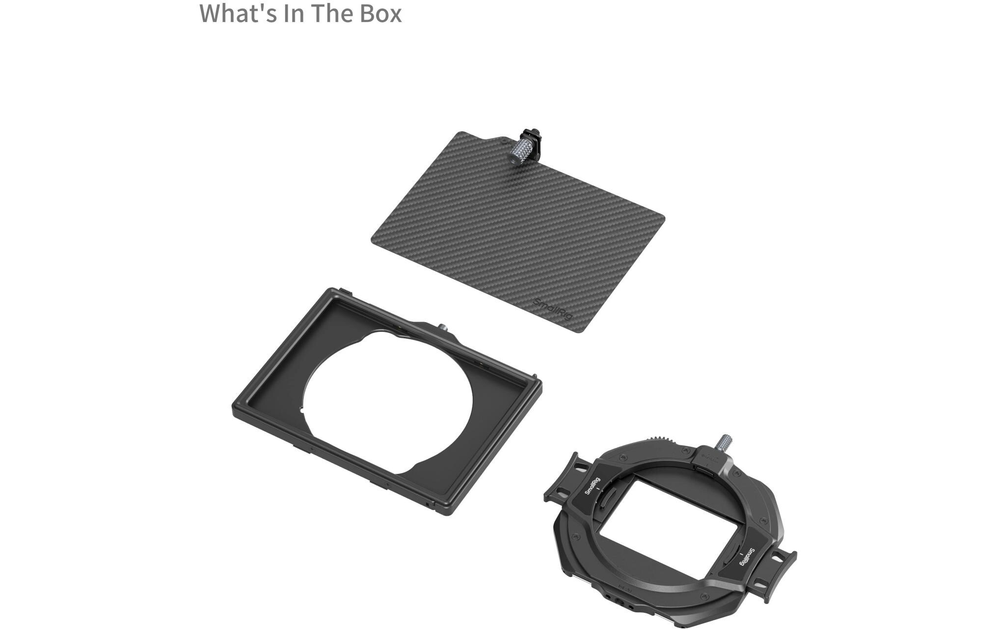 LITE Mattebox mit verstellbarer Klemme<br>Mattebox
