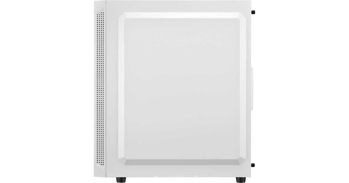 SharkoonRGB Slider midi tower behuizing  (Wit | 3x USB-A | RGB | Tempered Glass)
