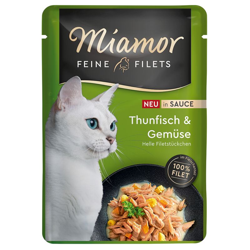 Lot Miamor Filets fins en sauce 24 x 100 g