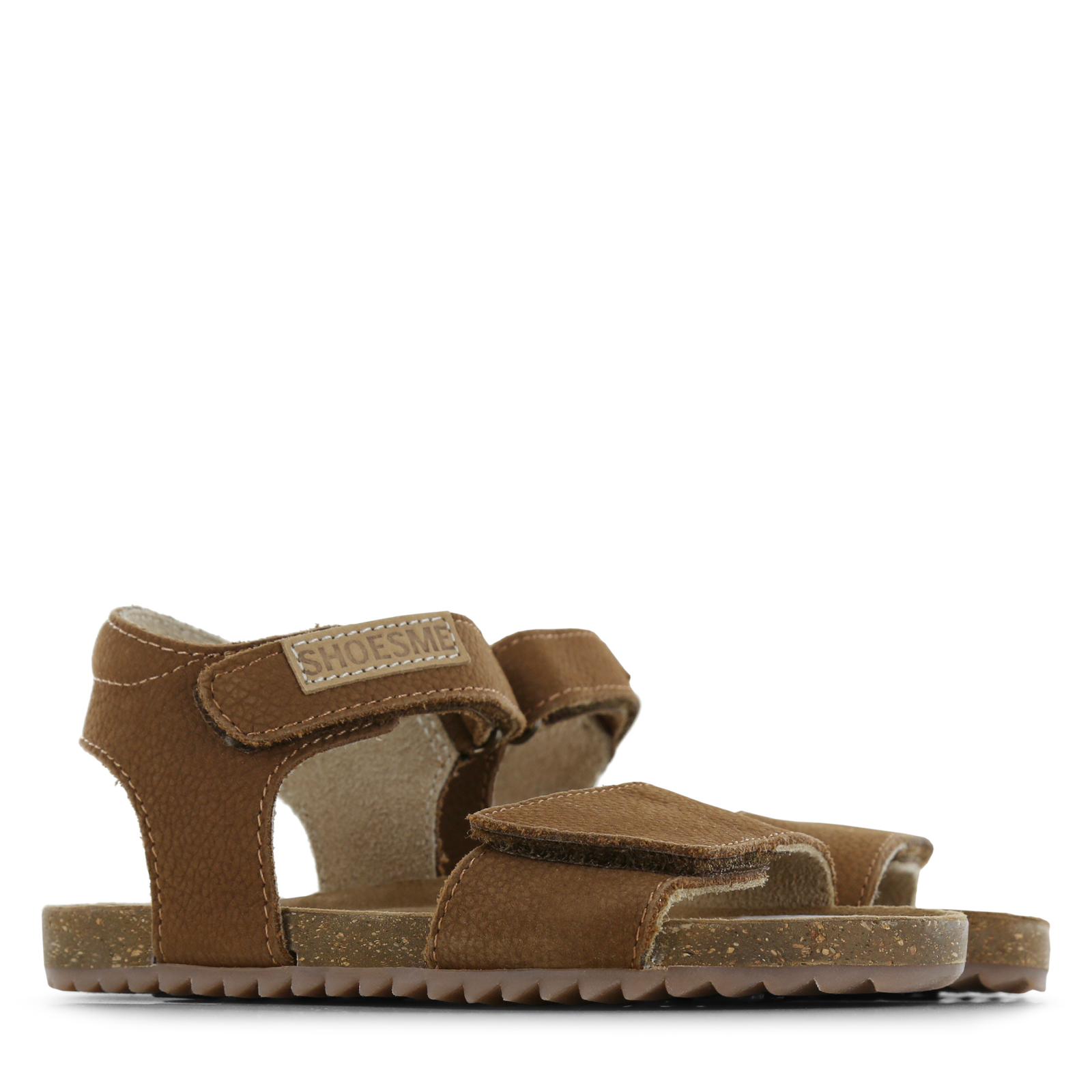 Shoesme bruine sandaal met brede band Leer | Uni schoenen