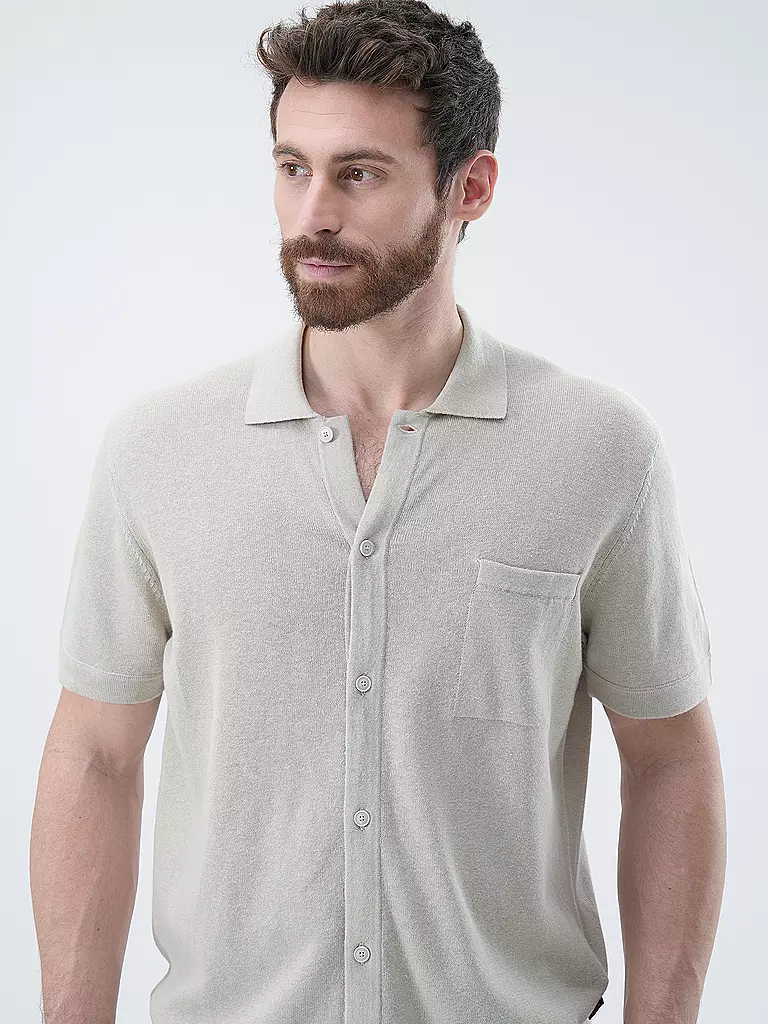 BOSS Poloshirt KAMICCIO beige