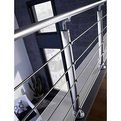 Pack balustrade Inoline alu plat Kordo