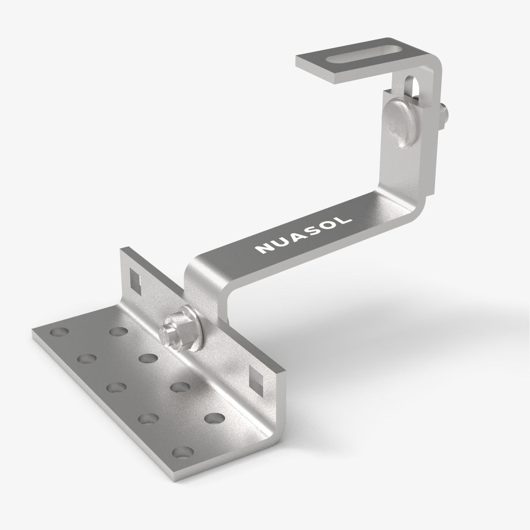 Nuasol Photovoltaik Ziegeldach Montage Set- 1 Modul