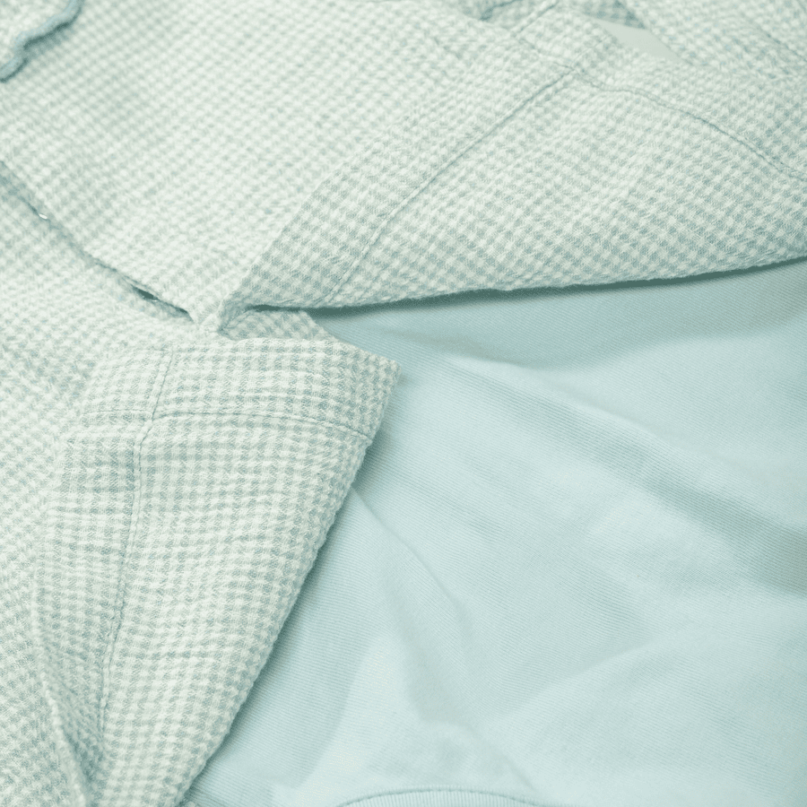 STACCATO Bluse+Body pale mint kariert