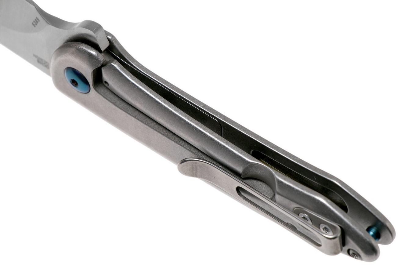 CRKT Delineation Silver 5385 zakmes, Eric Ochs design