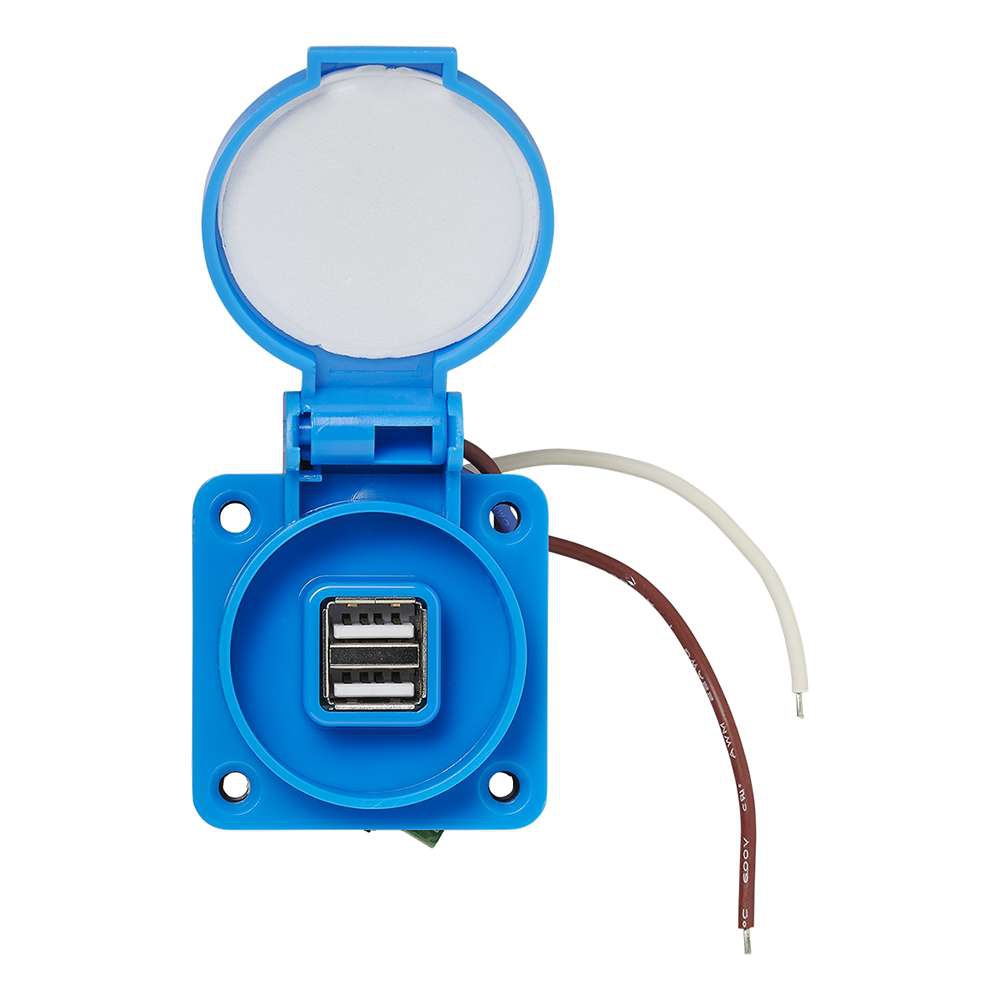 PAT Steckdose mit 2 x USB DC 5V 2100 mA