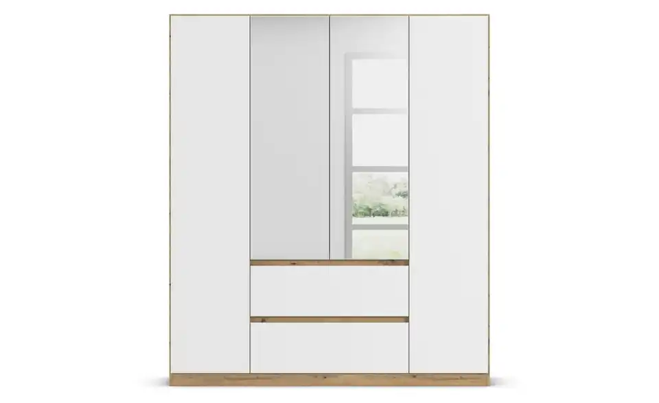 Drehtürenschrank Mainz 4 Stück 181 cm