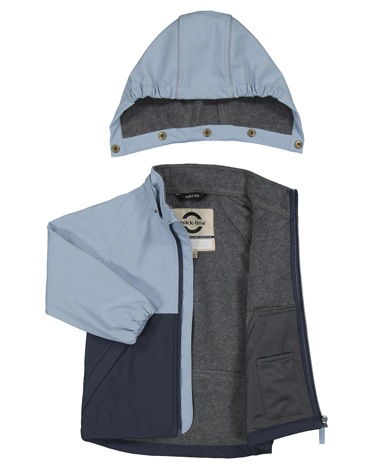 Softshelljacke DUO in faded denim