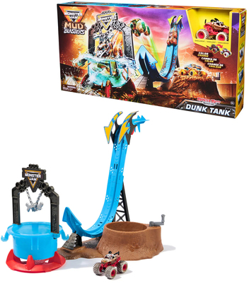 Monster Jam 1:64 Mud Blasters Dunk Tank Lekesett
