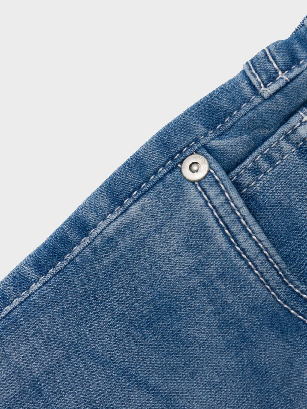 NAME IT slim fit jeans NKMTHEO light blue denim