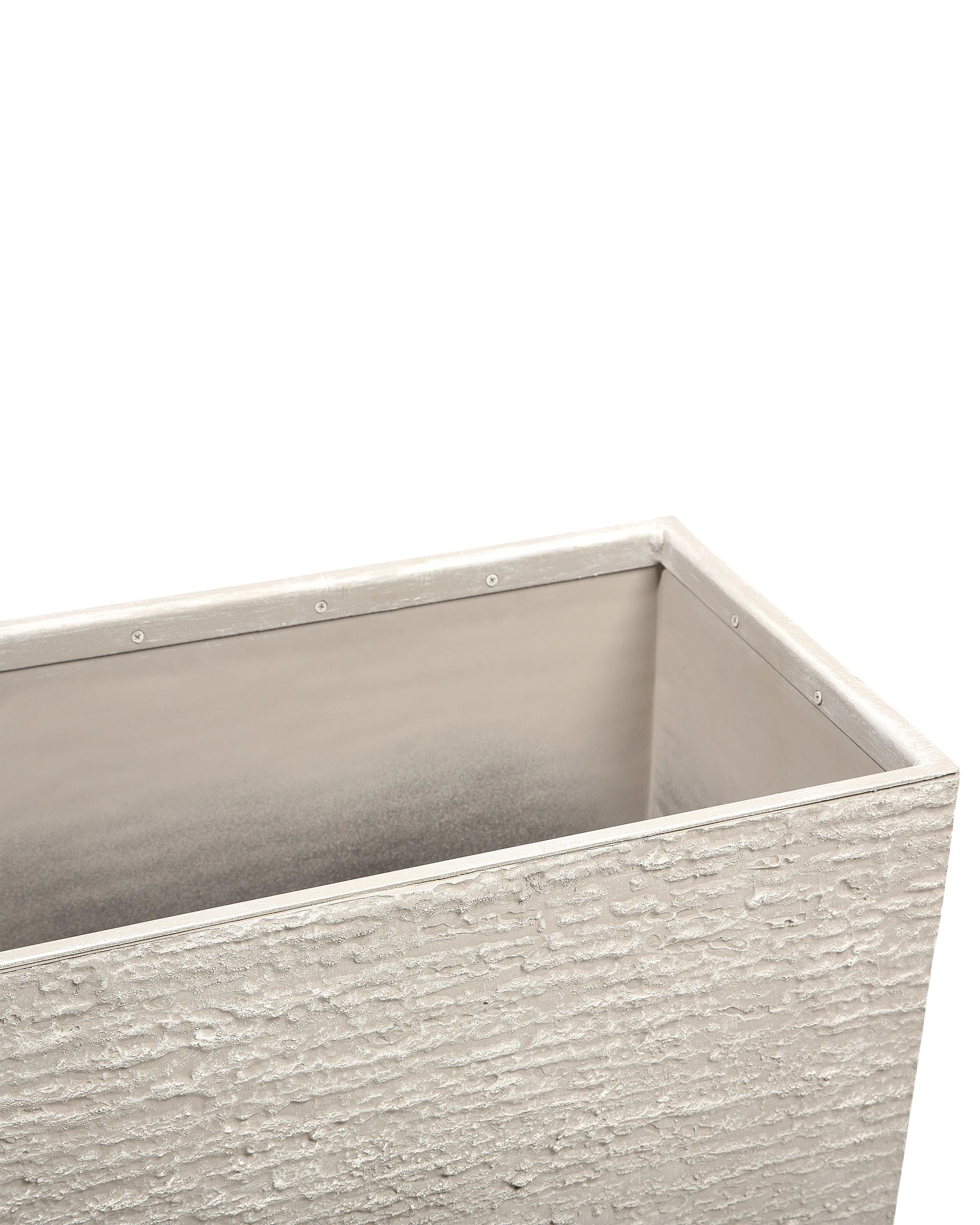 Bloempot EDESSA 80 cm Lichtbeige