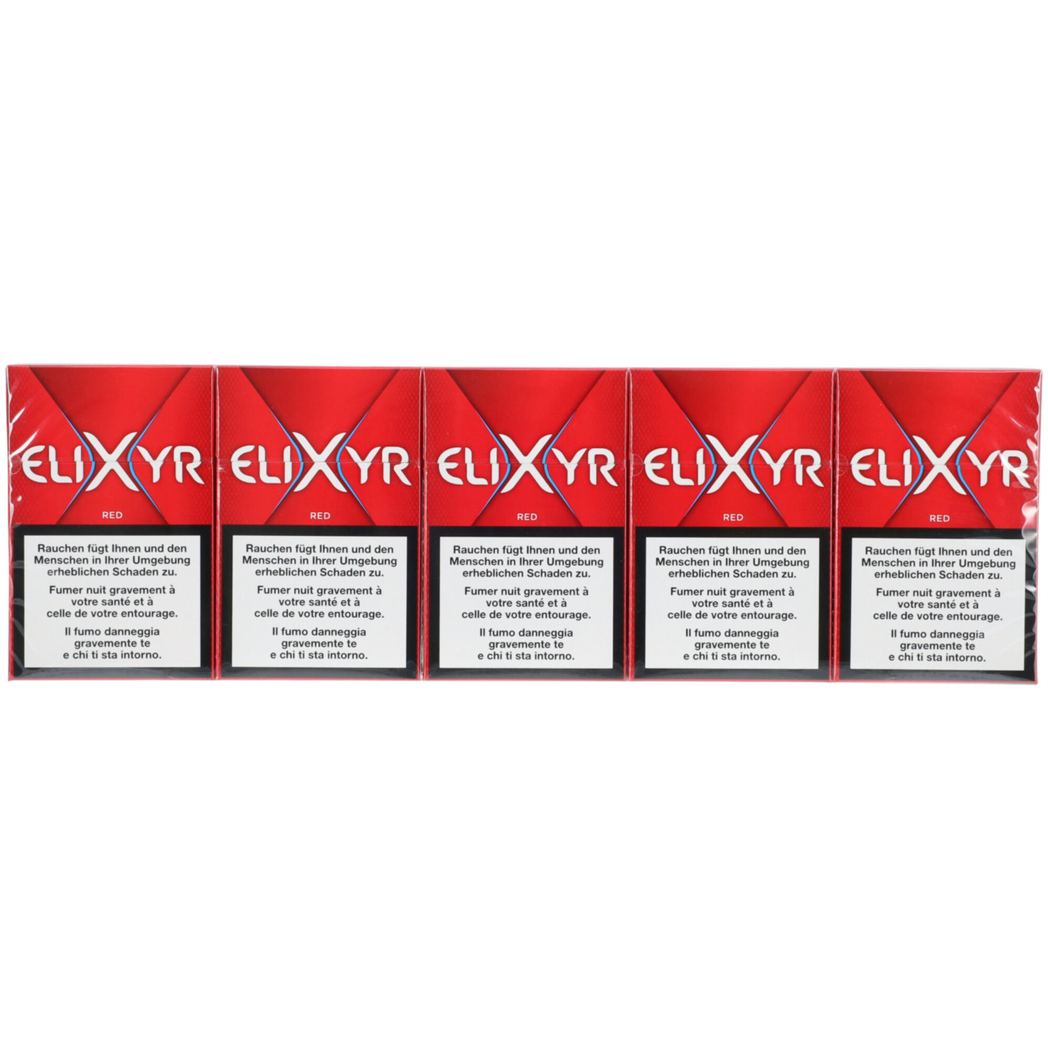 Elixyr Zigaretten Red Intense
