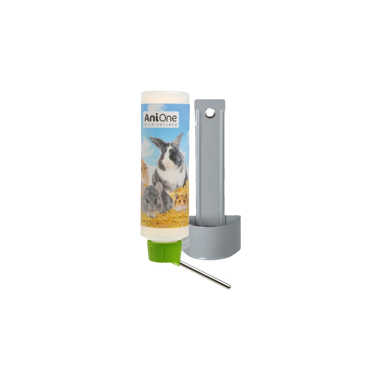 AniOne Metall-Trinkflaschenhalter mit Trinkflasche 100 ml