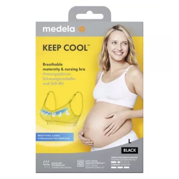 Medela Soutien Amamentação Keep Cool Preto L