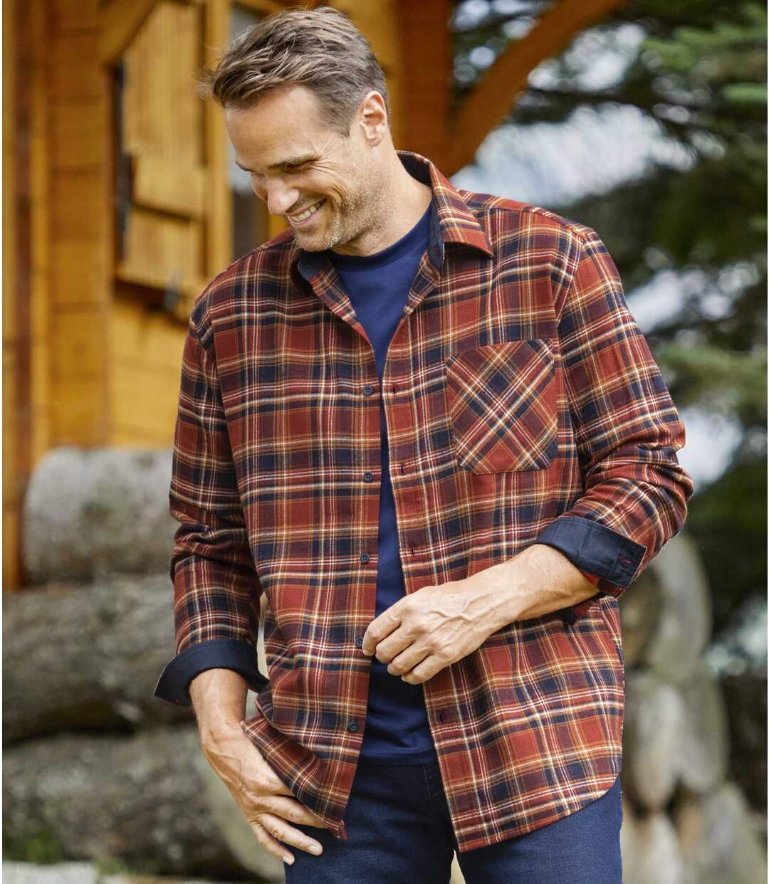 Chemise Flanelle à Carreaux Winter Valley