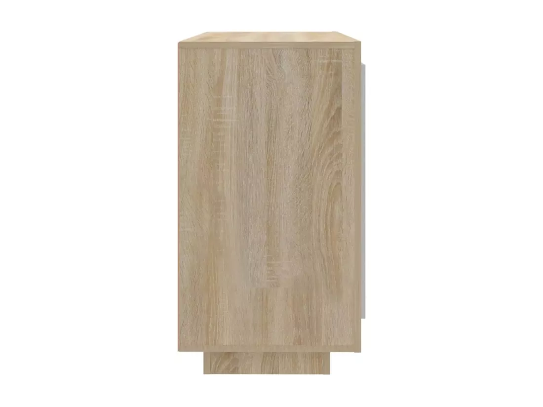 Buffet Chêne sonoma 80x40x75 cm Bois d'ingénierie