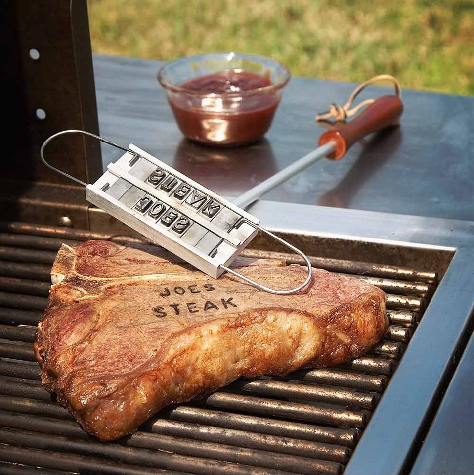 Grill Mærkejern - 55 Bogstaver (BBQ Branding Iron)