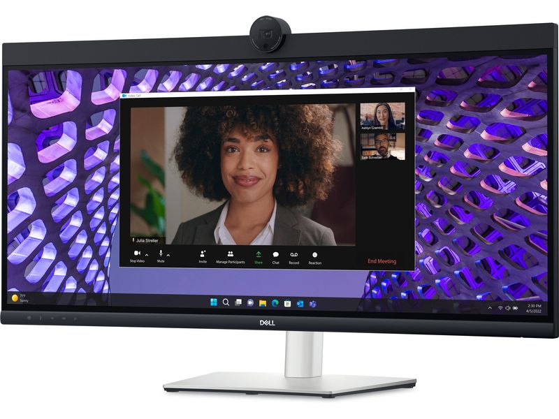 Dell Monitor P3424WEB mit Webcam 34