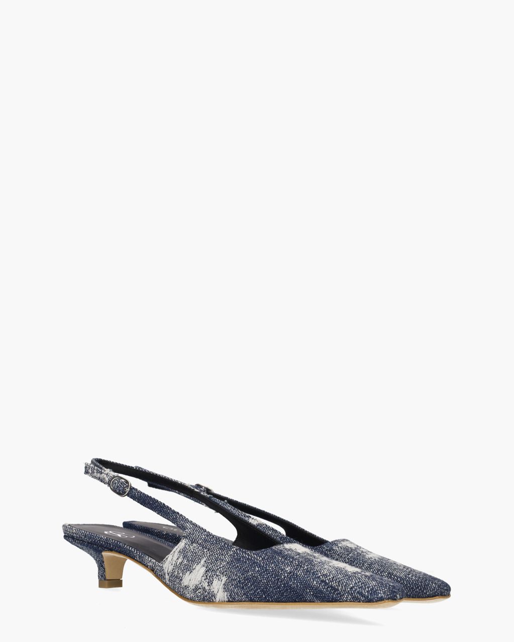 Odare Anna Jeansblauw Dames Slingbackpumps