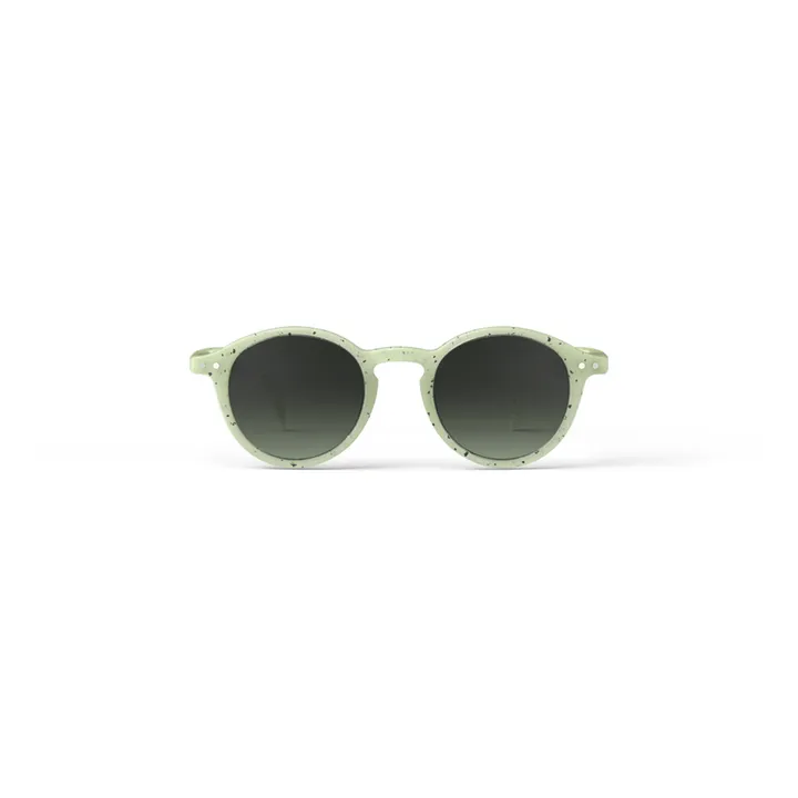 IZIPIZI Lunettes de Soleil #D Effet Moucheté Junior | Vert d'eau