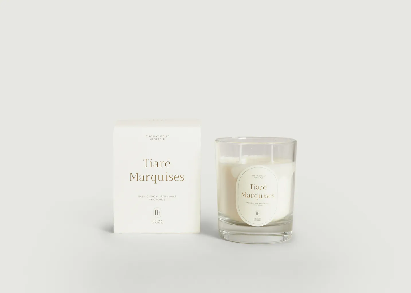 Bougie parfumée Tiare Marquises 220g Maison Maison Paris