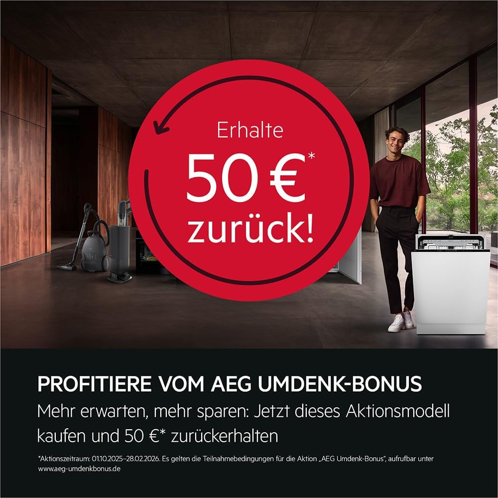 AEG Wifi Einbaubackofen,Serie 7 TFT-Full-Touch-Farbdisplay mit Kochassistent, Made in Germany, Pyrolyse Selbstreinigung, Kerntemperatursensor: für Punktgenaues Garen, Schwarz, TE7PB62WAB