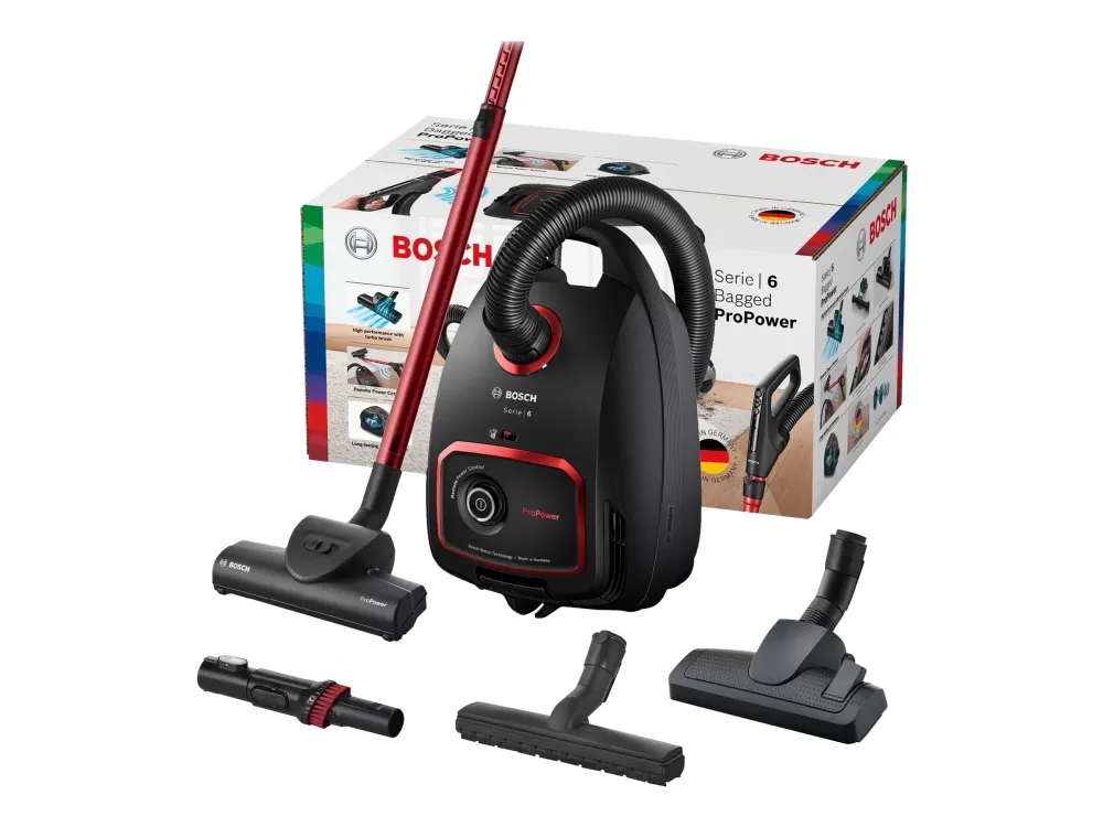 Bosch Serie | 6 ProPower BGL6POW1 - Støvsuger - beholder - pose - sort