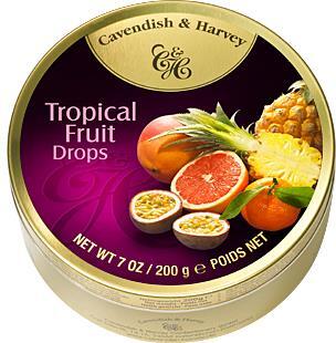 Cavendish & Harvey zuurtjes tropical fruit 200 gr