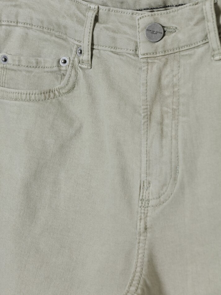 Calça jeans skinny colorida - Verde Oliva