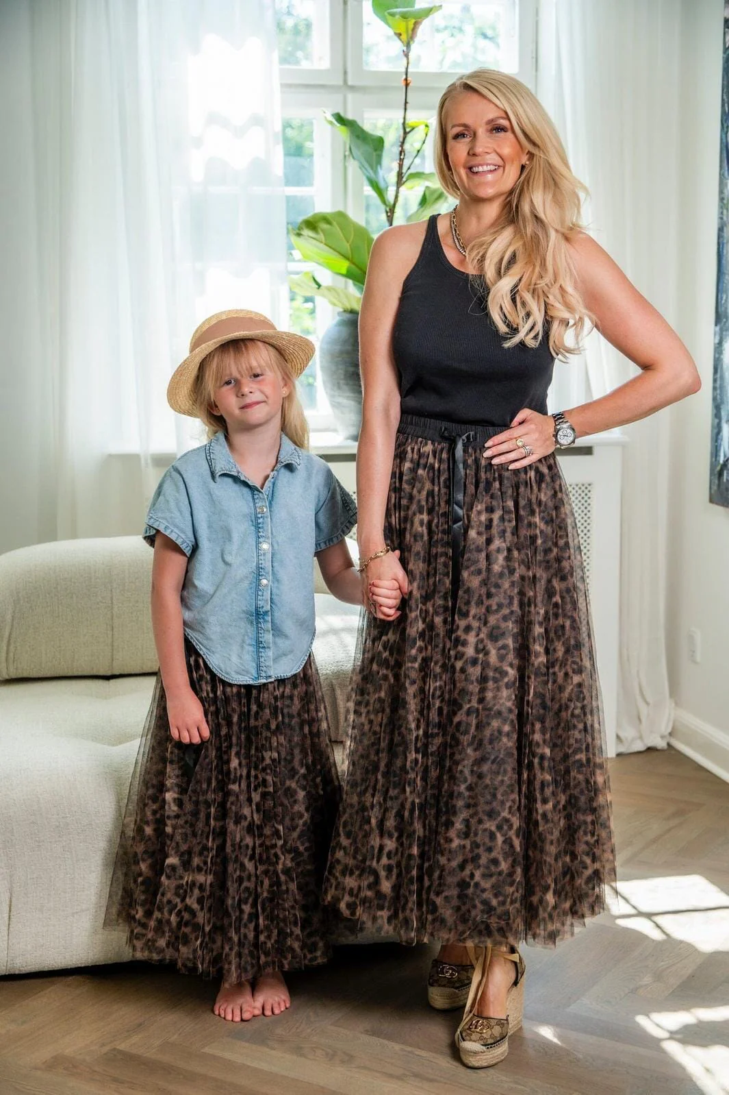 EMM Copenhagen Kids Daisy Skirt leopard