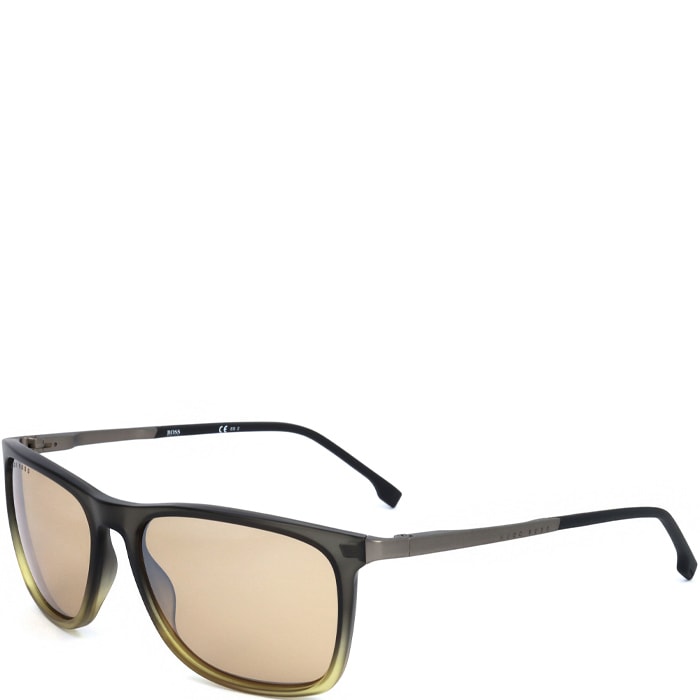 Hugo Boss - Lunettes de soleil - Catégorie 2 - Homme  - Marron