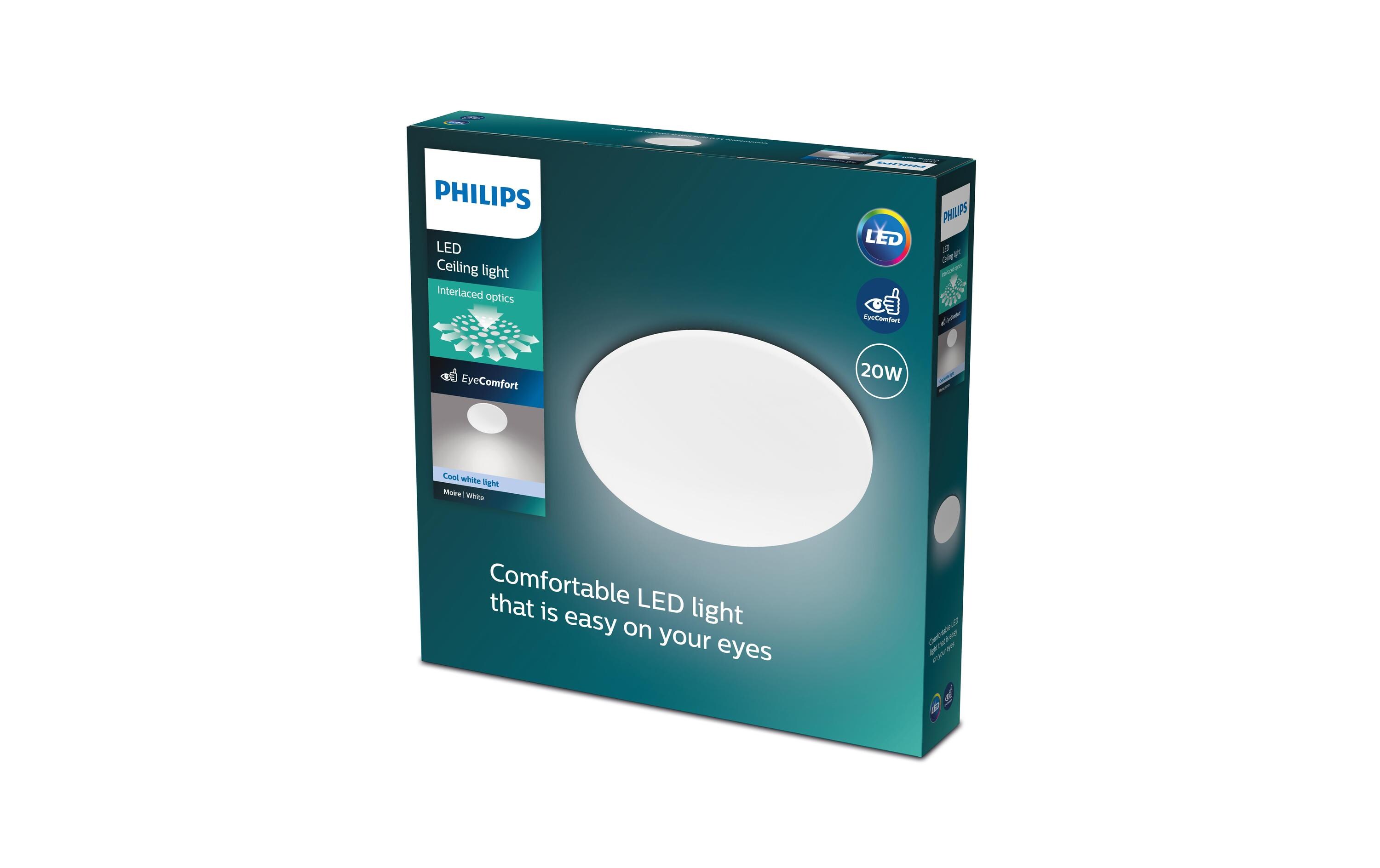 Deckenleuchte Moire CL200 RD 20W 4000K weiss HV06LED-Leuchte für gleichmässige Lichtverteilung