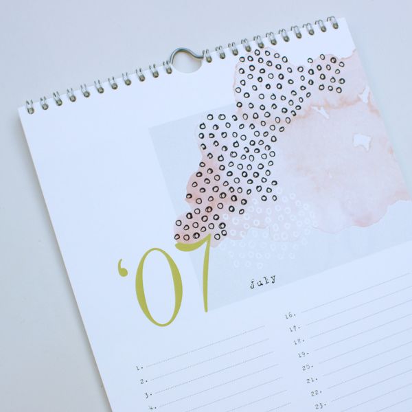 Fabrikten Watercolour Jaarkalender