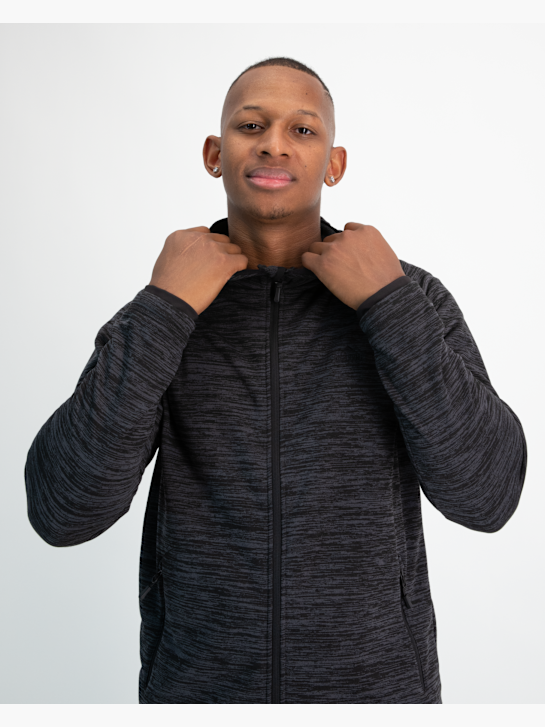Big Tramp Fleecejacke Schwarz