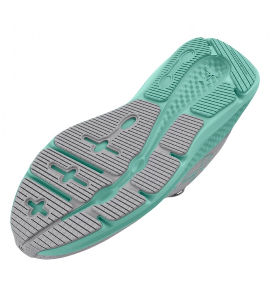 Tênis de corrida Under Armour UA Charged Pursuit 3 Big Logo cinza