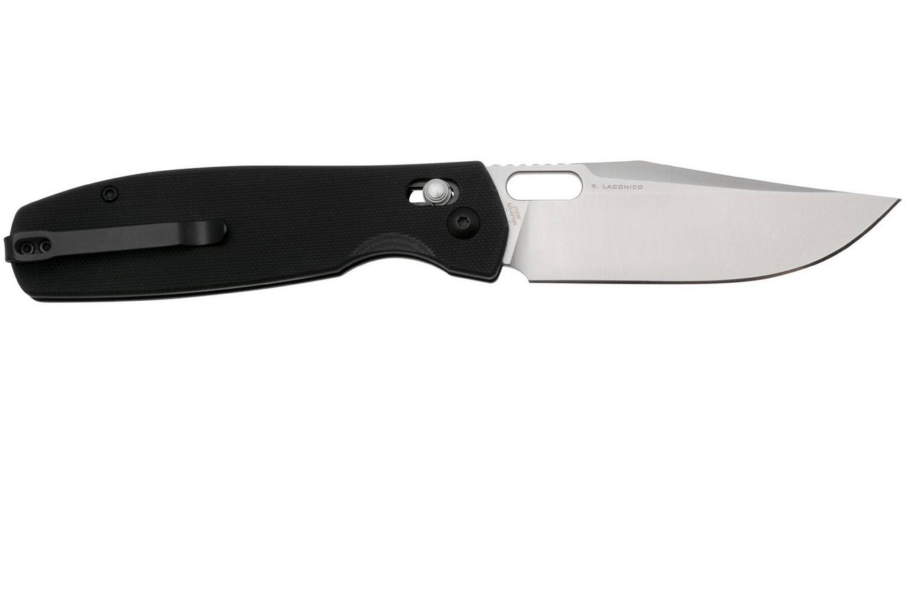 CJRB Prado J1936-BK, Satin AR-RPM9, Black G10, zakmes