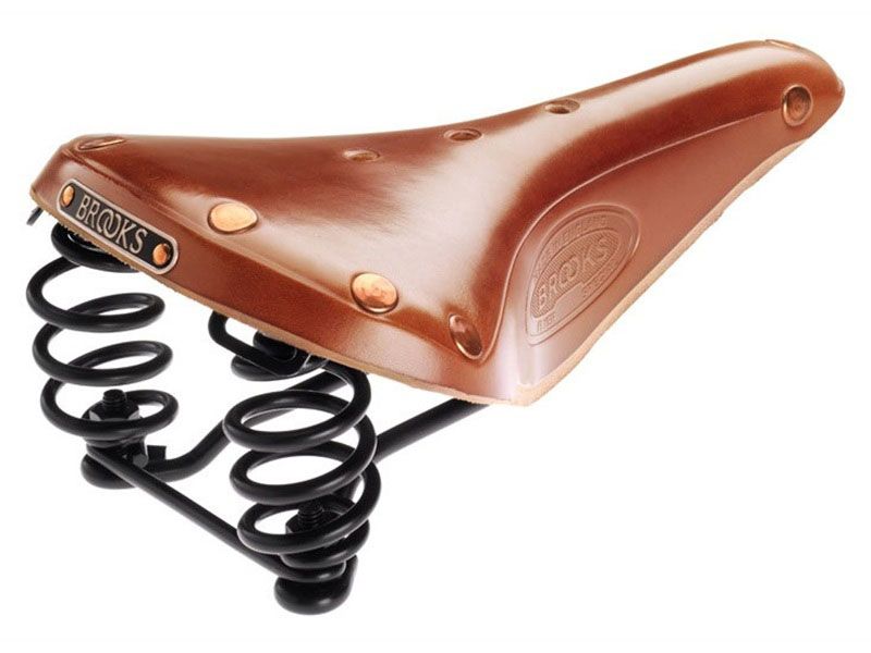 Brooks Flyer Special Kernledersattel Men honig
