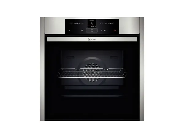 Neff N 70 B15CR22N1 - Ovn - til indbygning - niche - bredde: 56 cm - dybde: 55 cm - højde: 58.5 cm - med selv-rengøring - Klasse A  - rustfrit stål