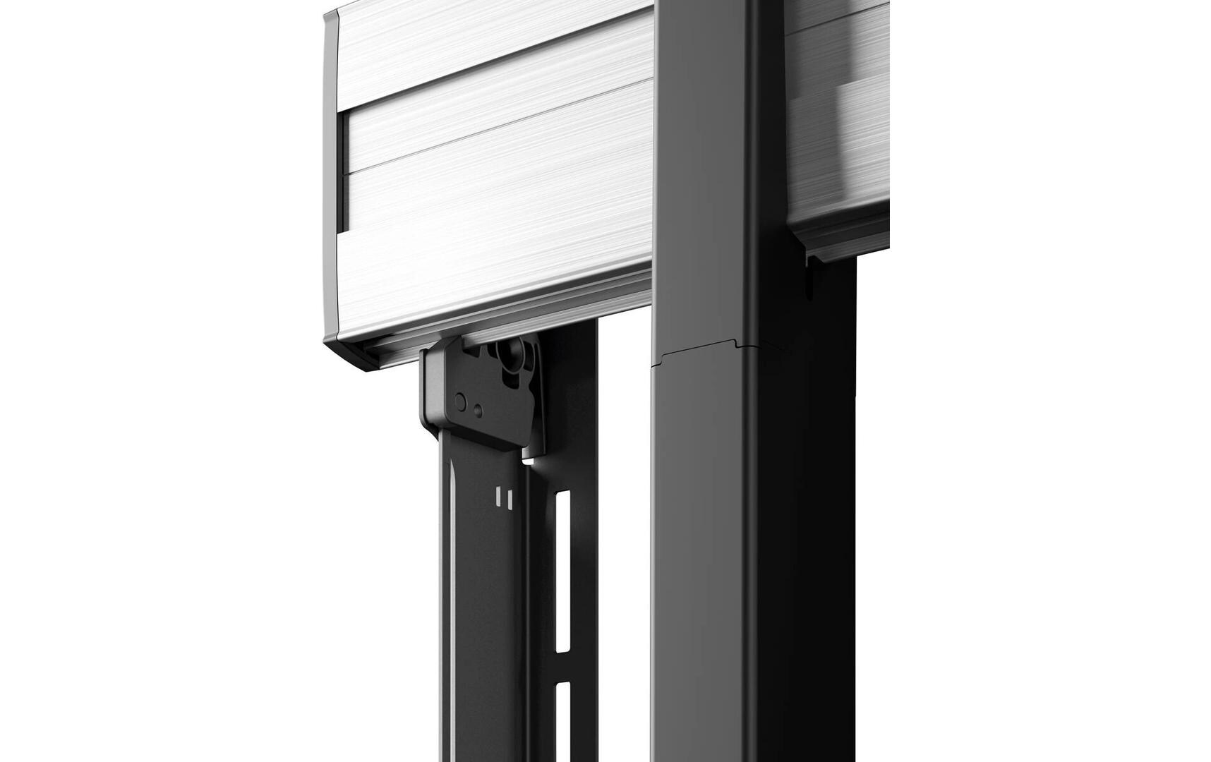 Wandhalterung Trolley PRO RISE5308B Schwarz<br>Trolley mit elektrischem Display Lift