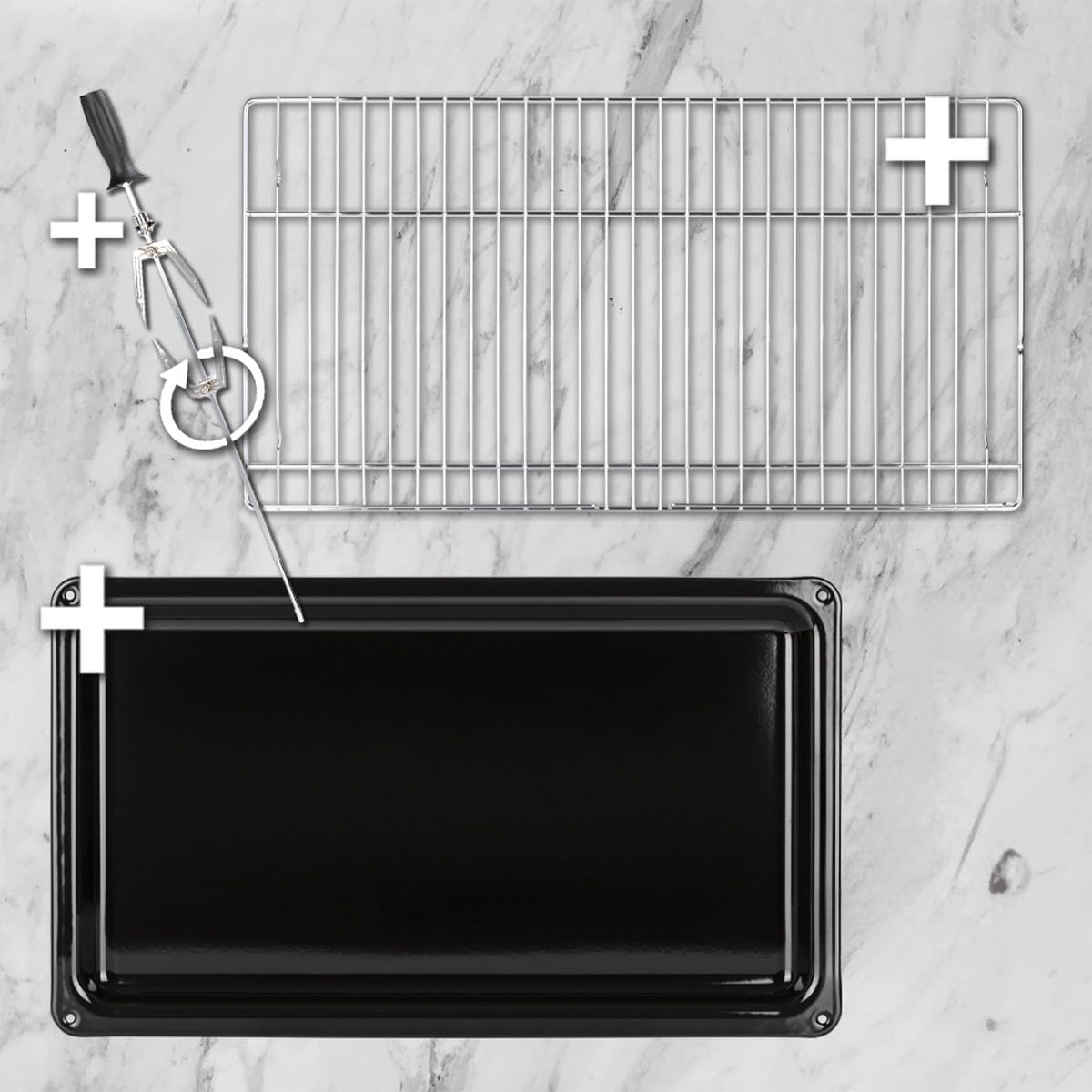 KKT KOLBE Kochzentrum | Standherd mit Induktionskochfeld | 90cm | 108 l | 4 Zonen | 15 Heizstufen | Teleskopauszug | Drehspieß | Grill | SensorTouch | CC9001IND