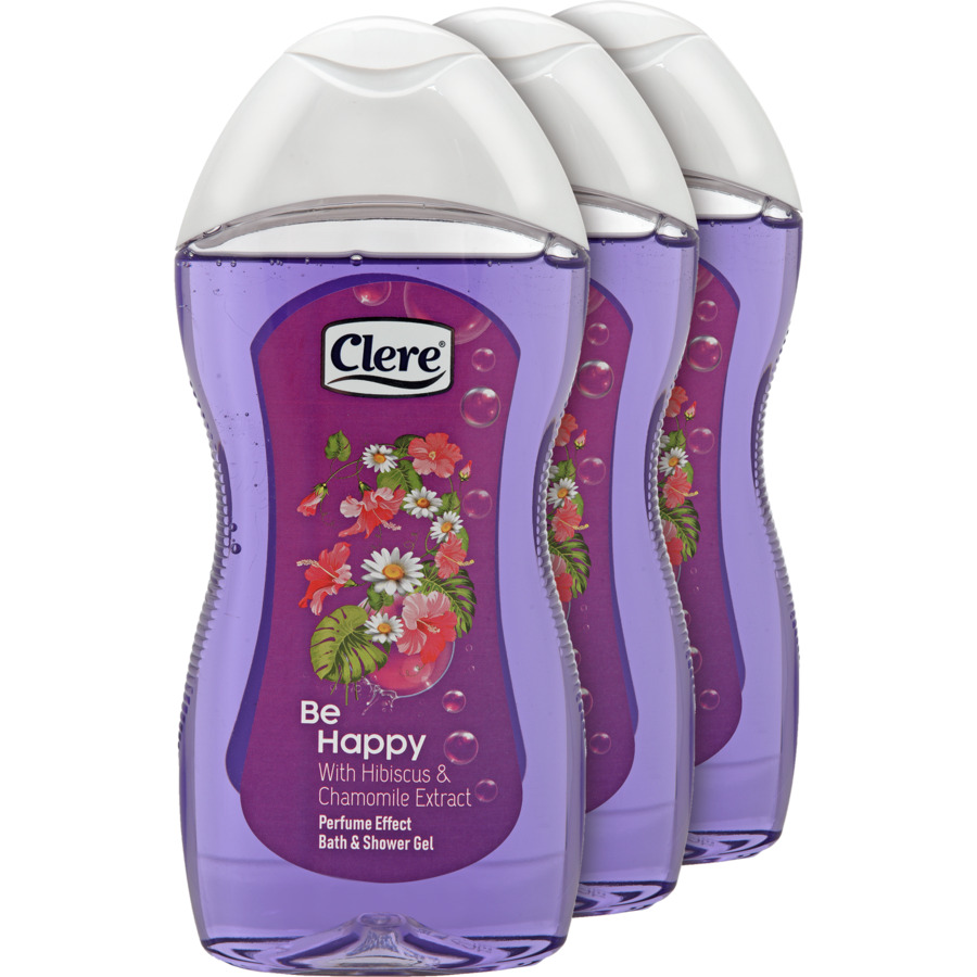 Clere Dusch Blue Lotus 3x300ml