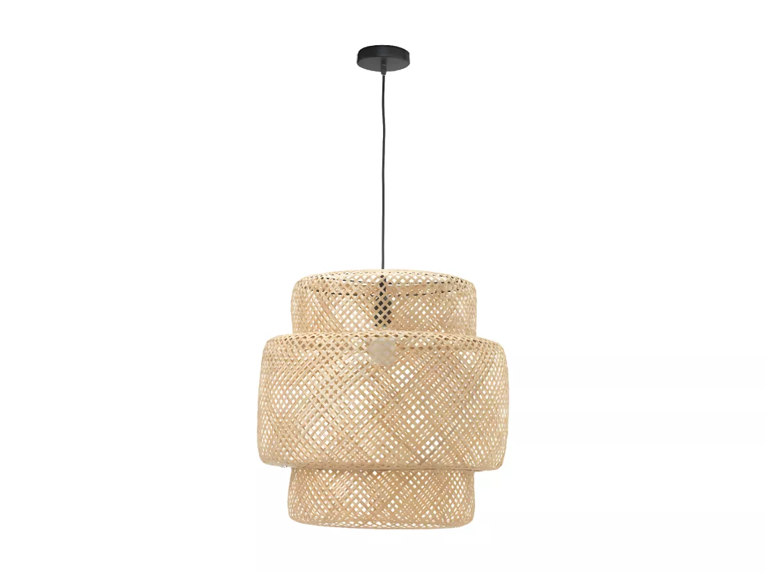 Suspension en bambou créatives,d35cm x h35cm