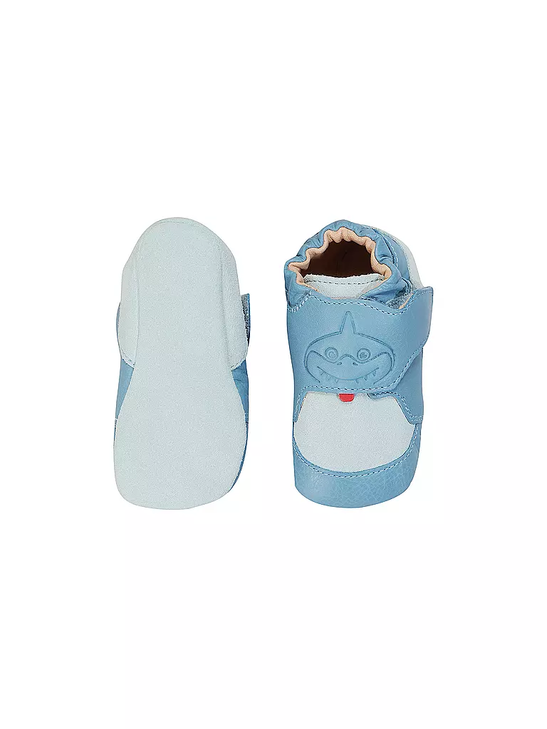 AFFENZAHN Krabbelschuhe CRAWLY HAI blau