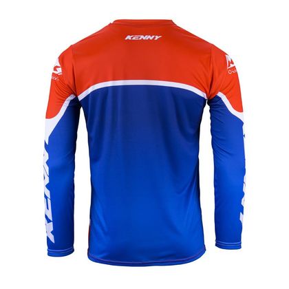 Maillot cross Kenny TRACK - FOCUS - KID - Bleu / Blanc