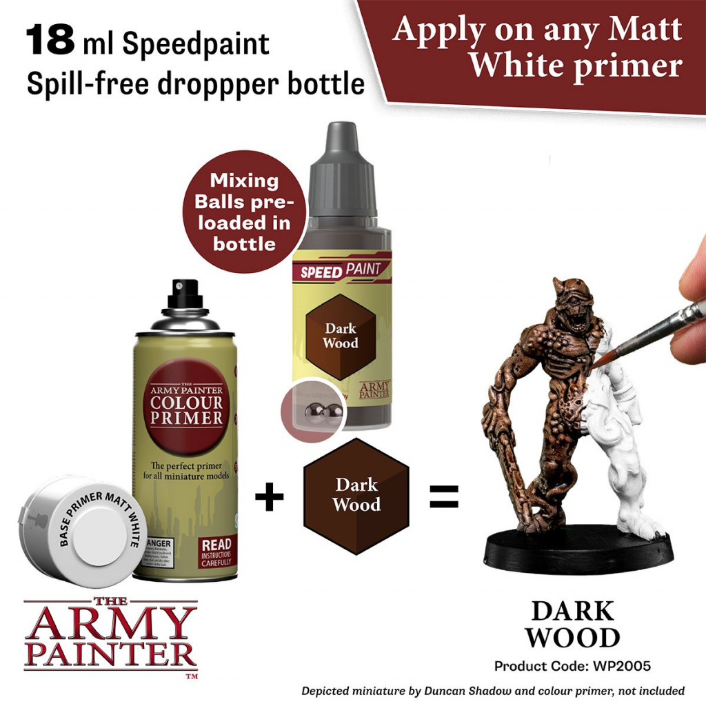 Army Painter - Speedpaint Dark Wood