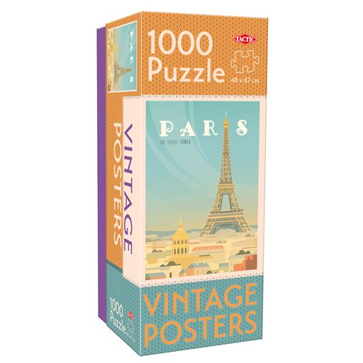 Tactic Paris Puslespil, 1000 Brikker